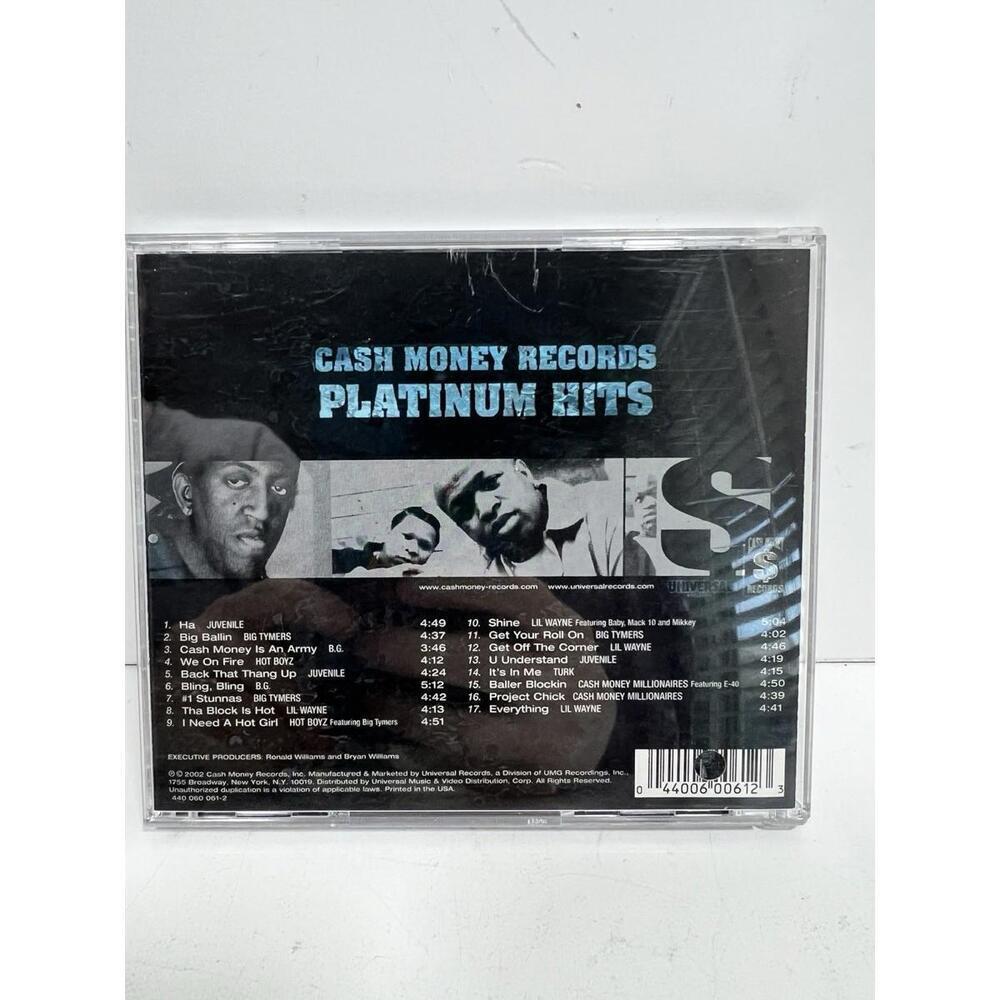 Cash Money Records Platinum Hits Volume One (CD 2002) - Picture 2 of 6